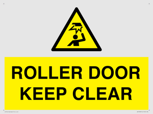 ROLLER DOOR KEEP CLEAR